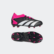 Load image into Gallery viewer, adidas Predator Accuracy.3 FG Youth Soccer Cleats GW4609 Black/Pink