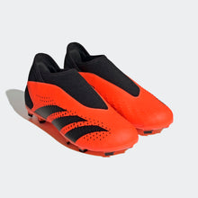 Load image into Gallery viewer, adidas Predator Accuracy.3 Laceless FG Youth Soccer Cleats GW4607 Solar Orange/Black