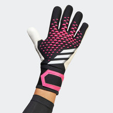 Load image into Gallery viewer, adidas Predator Competition Goalkeeper Gloves HN3342 Black/White/Shock Pink