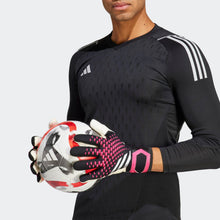 Load image into Gallery viewer, adidas Predator Competition Goalkeeper Gloves HN3342 Black/White/Shock Pink