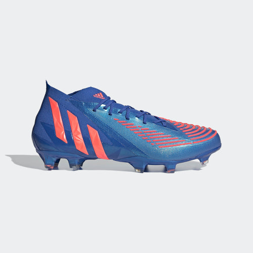 adidas Predator Edge.1 FG Cleats H02932 Blue/Red