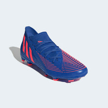 Load image into Gallery viewer, adidas Predator EDGE.3 FG Cleats GW2276 BLUE/RED