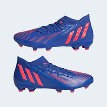 Load image into Gallery viewer, adidas Predator EDGE.3 FG Cleats GW2276 BLUE/RED