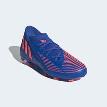 Load image into Gallery viewer, adidas Predator EDGE.3 FG Junior Cleats GW2361 BLUE/RED