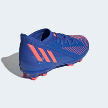 Load image into Gallery viewer, adidas Predator EDGE.3 FG Junior Cleats GW2361 BLUE/RED