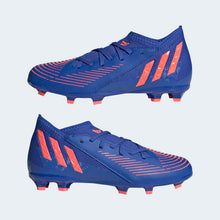 Load image into Gallery viewer, adidas Predator EDGE.3 FG Junior Cleats GW2361 BLUE/RED