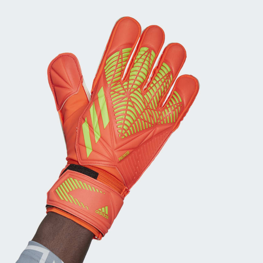 adidas Predator Edge Match Goalkeeper Gloves HC0617 Solar Red/Solar Green