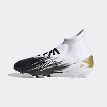 Load image into Gallery viewer, Adidas Youth Predator 20.3 FG Cleats FW9215 Black/Gold/White
