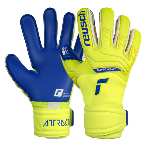 Reusch Attrakt Duo  5270055 Safety Yellow/Blue