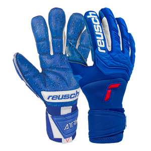 Reusch Attrakt Freegel Fusion Goaliator Goalkeeper Gloves  5170995 Blue/Blue