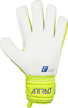 Load image into Gallery viewer, Reusch Attrakt Grip GoalKeeper Gloves 5270815 Safety Yellow/Blue
