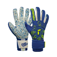 Load image into Gallery viewer, Reusch Pure Contact Fusion Goalkeeper Gloves 5270900 blue/yellow