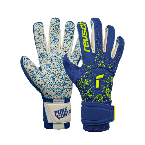 Reusch Pure Contact Fusion Goalkeeper Gloves 5270900 blue/yellow