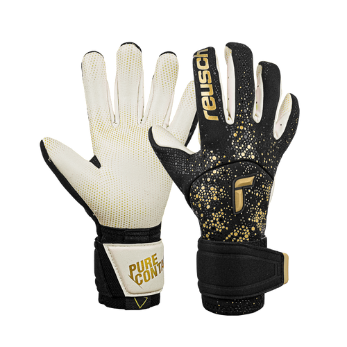 Reusch Pure Contact Gold X Glueprint Goalie Gloves 5270075 black/gold