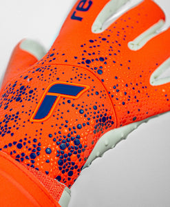 Reusch Pure Contact Speedbump Goalie Gloves 5270000 orange/blue