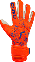 Load image into Gallery viewer, Reusch Pure Contact Speedbump Goalie Gloves 5270000 orange/blue