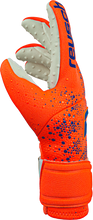 Load image into Gallery viewer, Reusch Pure Contact Speedbump Goalie Gloves 5270000 orange/blue