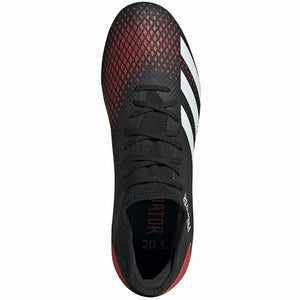 adidas Predator 20.3 FG Low Cleats EE9556 Black/Red