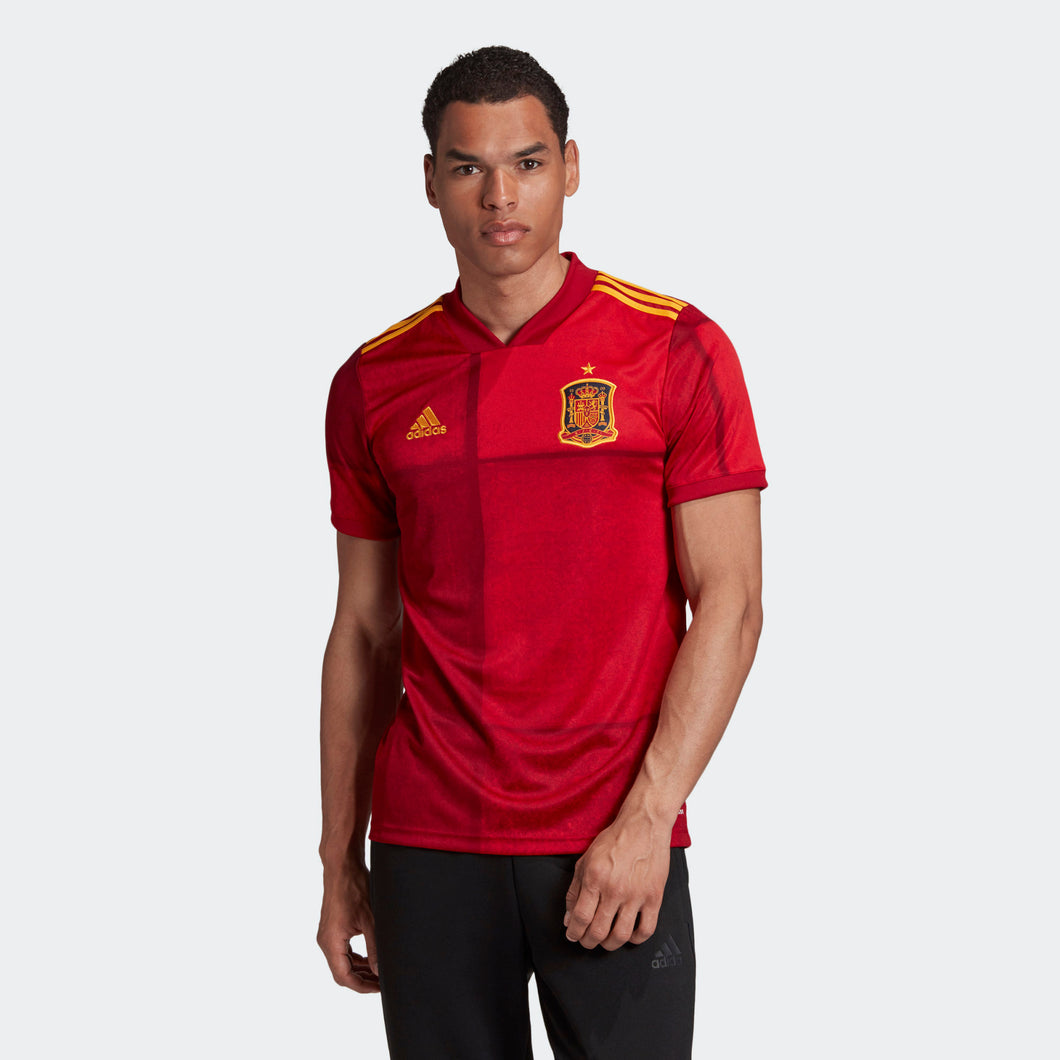 adidas Adult Spain Home Jersey FR8361 Victory Red