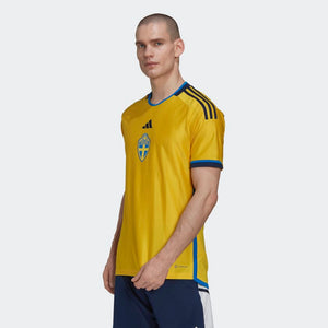 adidas Adult Sweden Home Jersey HD9423 Yellow