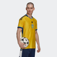 Load image into Gallery viewer, adidas Adult Sweden Home Jersey HD9423 Yellow