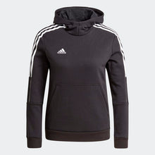 Load image into Gallery viewer, adidas Youth Tiro 21 Sweat Hoody GM7326 BLACK/WHITE