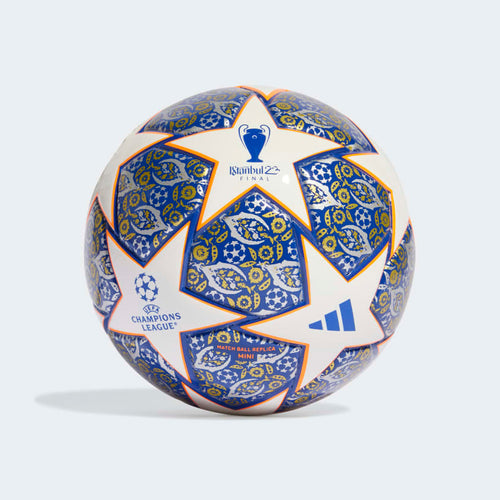 adidas UCL Mini Soccer Ball 2023 HT9007 White/Royal Blue/Solar Orange