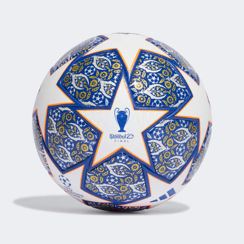 adidas UEFA Champions League UCL Pro Match Ball 2023 HU1576  White/Royal Blue/Solar Orange/Silver Metallic