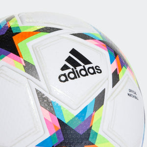 adidas UEFA Champions League PRO Match Ball 2022/23 HE3777 WHITE/SILVER MET/CYAN