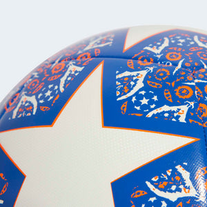 adidas UCL Training Soccer Ball 2023 HU1578 White/Royal Blue/Solar Orange