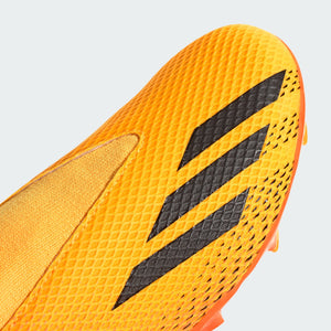 adidas X Speedportal.3 Laceless FG Youth Soccer Cleats GZ5060 Solar Gold/Black/Solar Orange