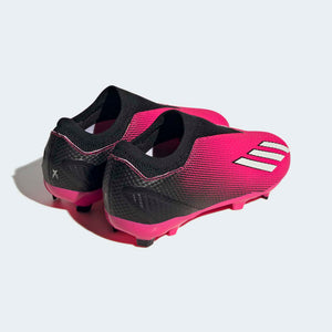 adidas X SpeedPortal.3 Laceless FG Youth Soccer Cleats GZ5061 Pink/Black