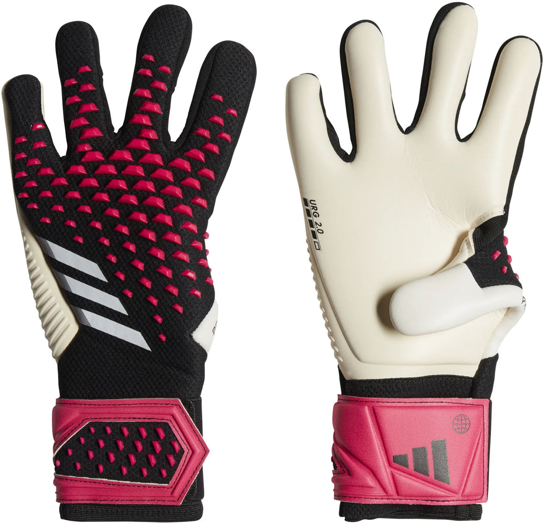 adidas Juniors Predator Pro GoalKeeper Gloves HN5579 Black/White/Shock Pink