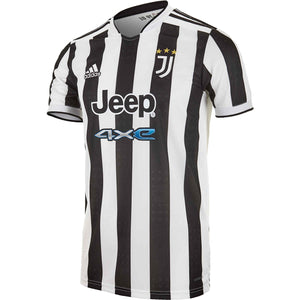 adidas Adult Juventus FC Home Jersey 2021-22 White/Black GS1442