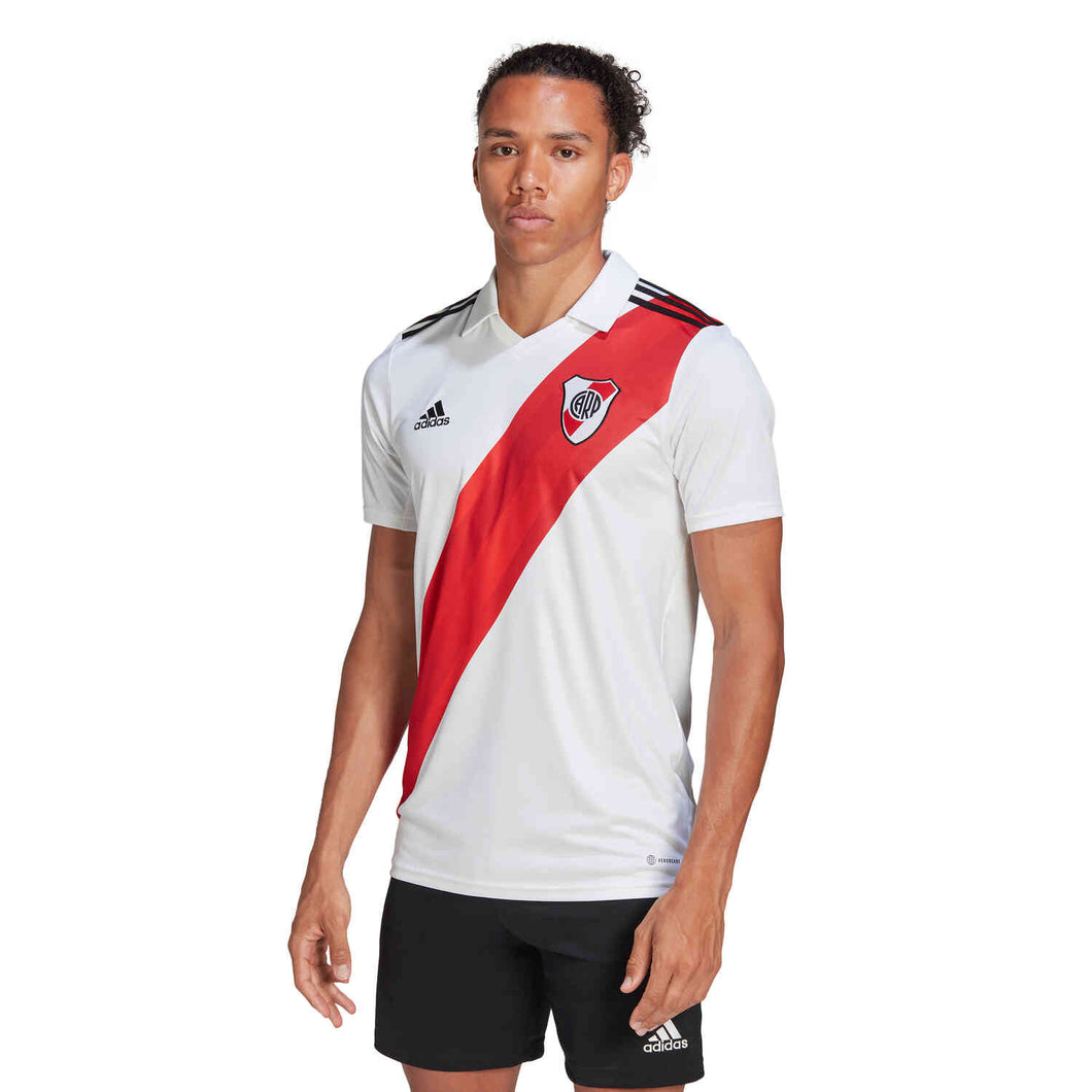adidas River Plate Home Jersey 2022/23 HE6316 WHITE/RED/BLACK