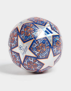 adidas UCL Training Foil Soccer Ball 2023 HU1577 White/Royal Blue/Solar Orange