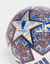 Load image into Gallery viewer, adidas UCL Training Foil Soccer Ball 2023 HU1577 White/Royal Blue/Solar Orange