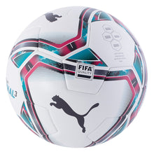 Load image into Gallery viewer, Puma Team Final 21.3 FIFA Quality NFHS Ball 083456 01 White/Rose/blue