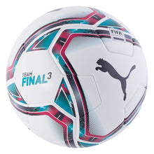 Load image into Gallery viewer, Puma Team Final 21.3 FIFA Quality NFHS Ball 083457 01 white/rose/blue